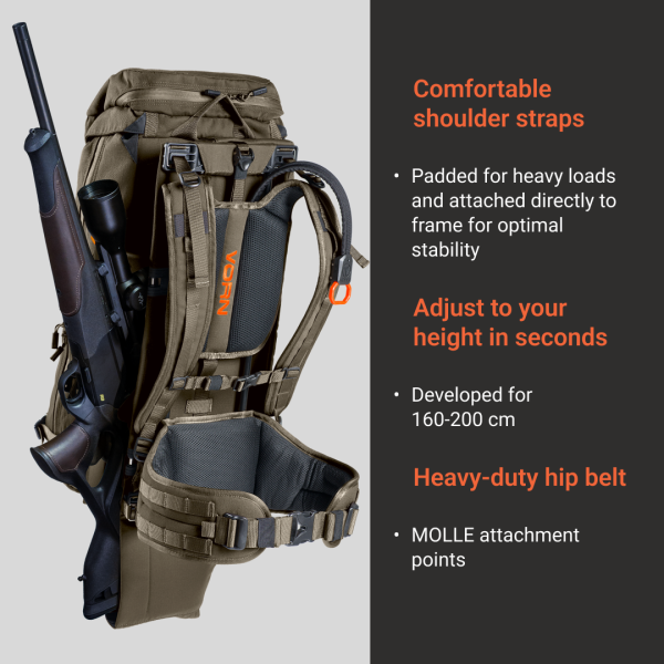 Vorn LT12 - Rifle Backpack with QRR