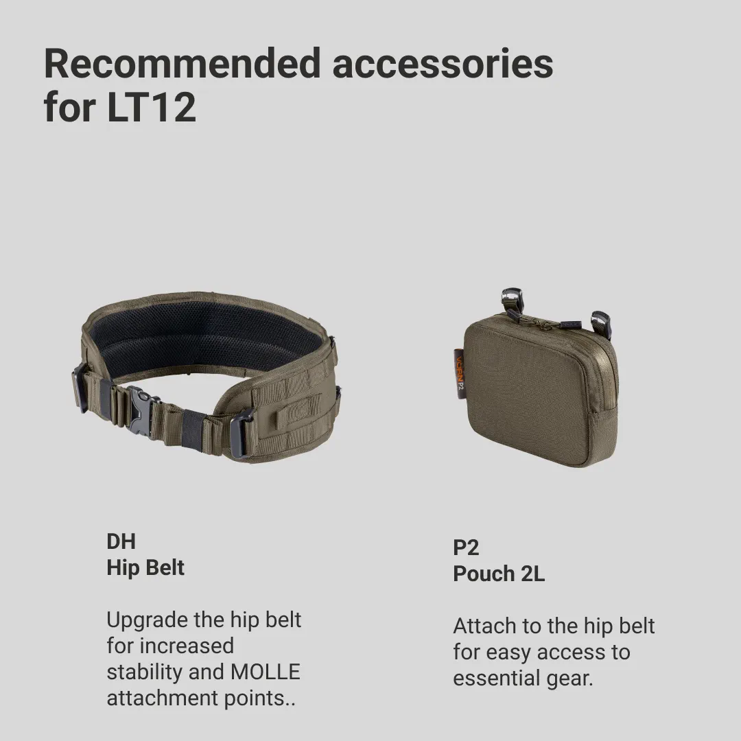 Vorn LT12 - Rifle Backpack with QRR