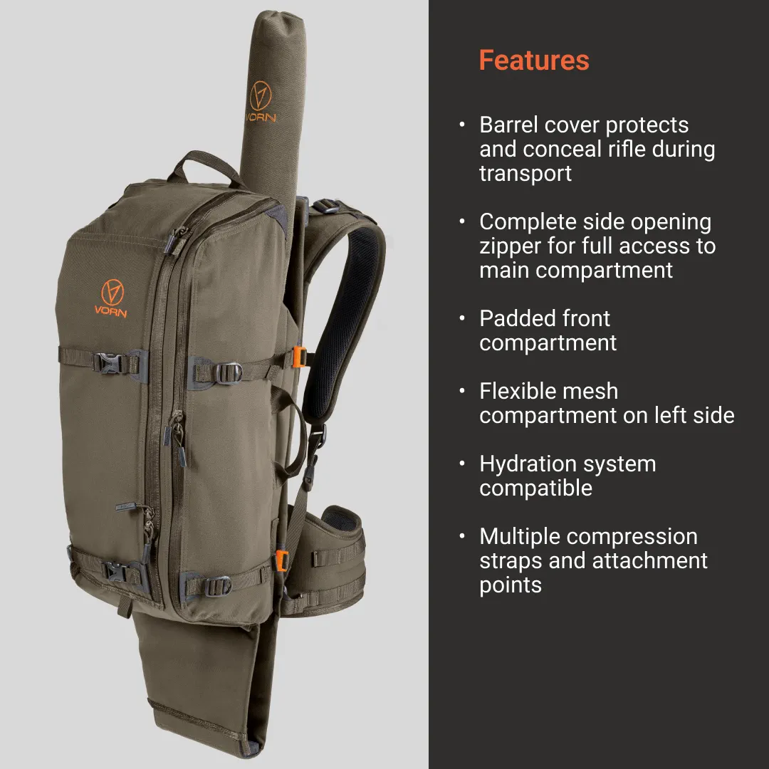 Vorn EV30 - Rifle Backpack with QRR