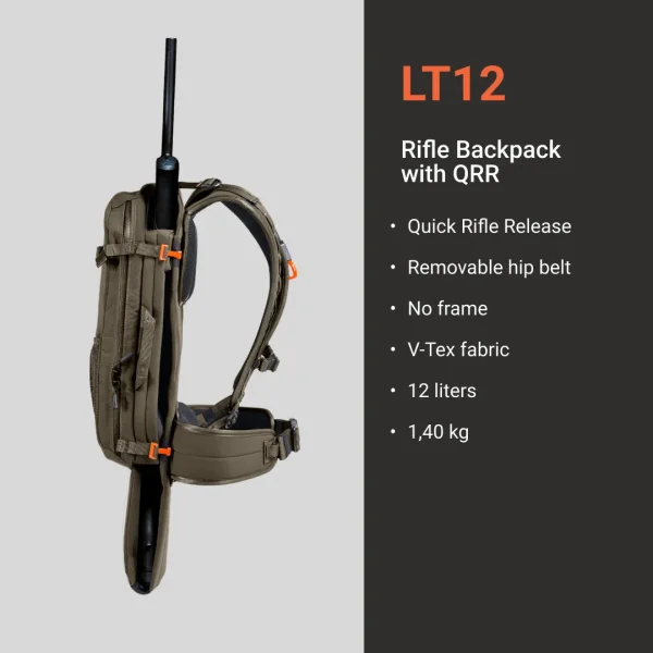 Vorn LT12 - Rifle Backpack with QRR