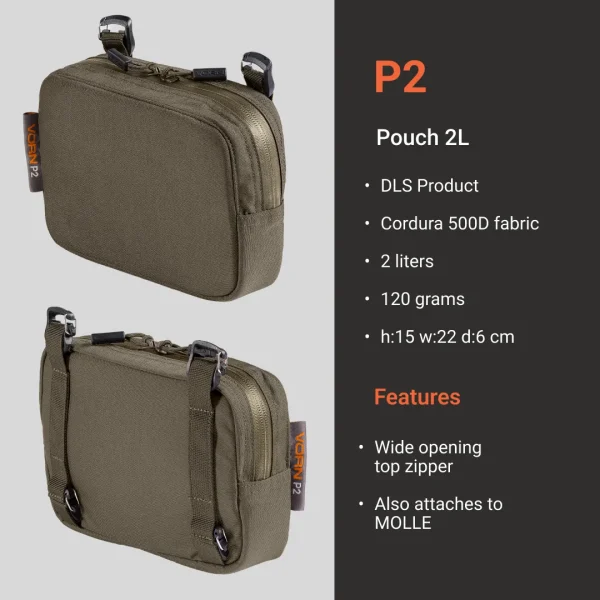 Vorn P2 - Pouch 2L