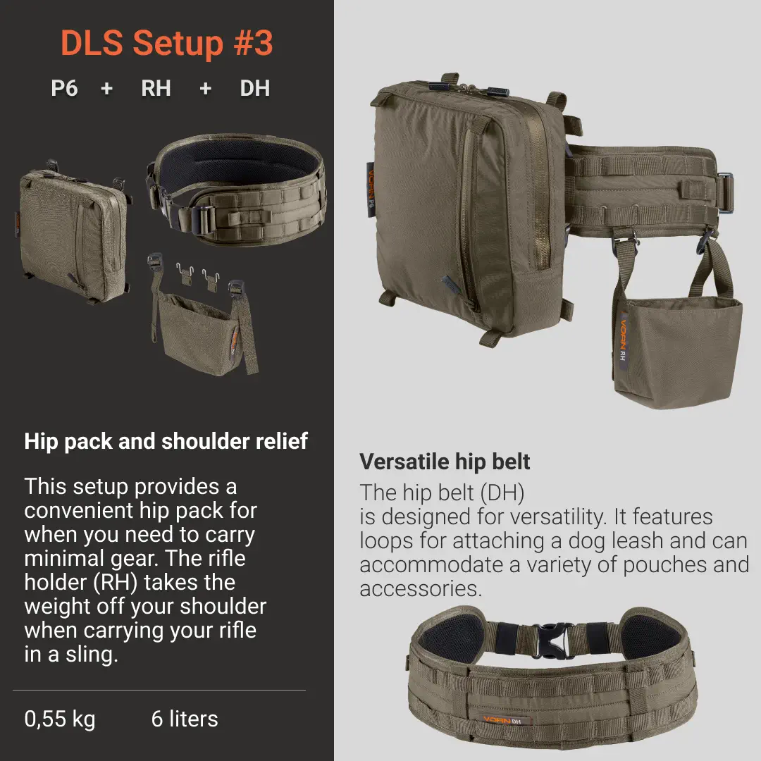 Vorn DH - Hip Belt