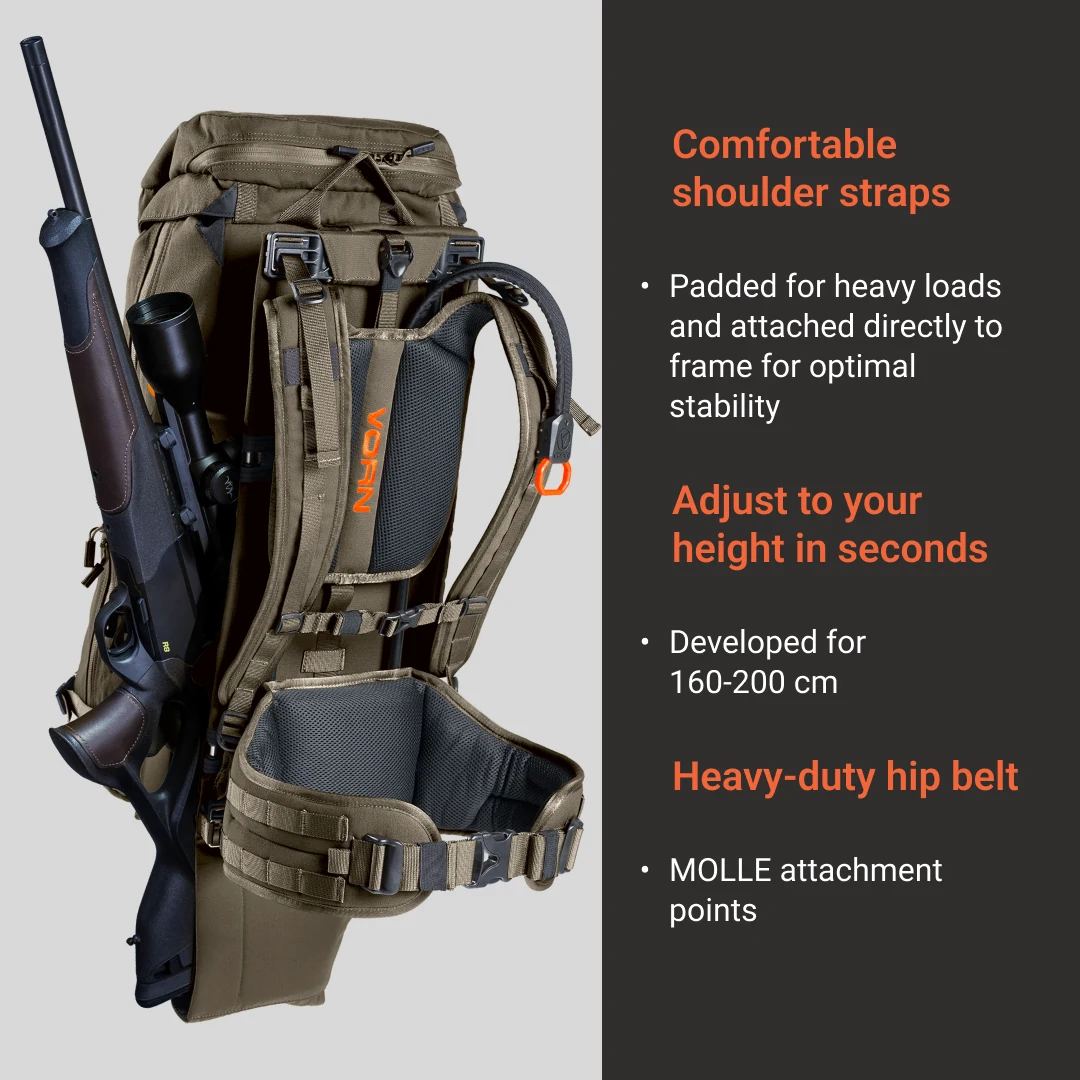 Vorn EV45 - Rifle Backpack with QRR